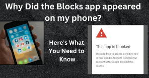 Blocks app appeared on my phone